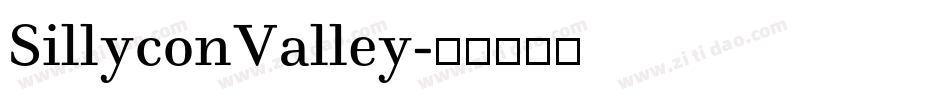 SillyconValley字体转换