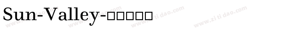 Sun-Valley字体转换