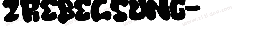 2RebelsUng字体转换