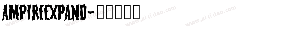 ampireexpand字体转换
