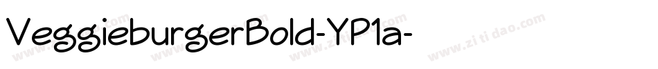 VeggieburgerBold-YP1a字体转换