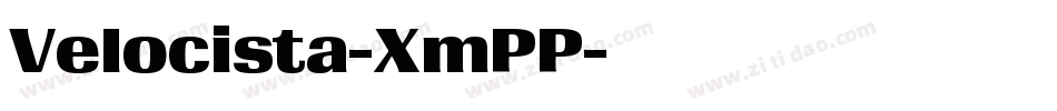 Velocista-XmPP字体转换 Velocista-XmPP字体转换