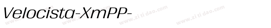 Velocista-XmPP字体转换 Velocista-XmPP字体转换