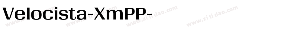 Velocista-XmPP字体转换 Velocista-XmPP字体转换