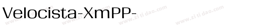 Velocista-XmPP字体转换 Velocista-XmPP字体转换