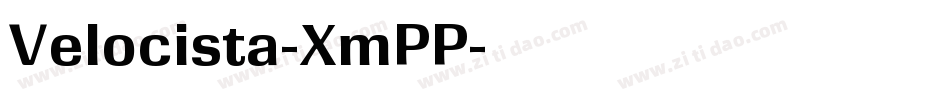 Velocista-XmPP字体转换 Velocista-XmPP字体转换