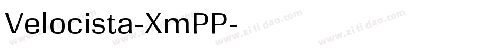 Velocista-XmPP字体转换 Velocista-XmPP字体转换