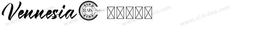 Vennesia字体转换