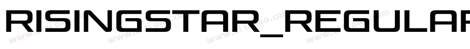 RisingStar_Regular字体转换