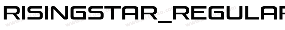 RisingStar_Regular字体转换