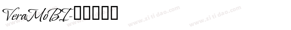 VeraMoBI字体转换