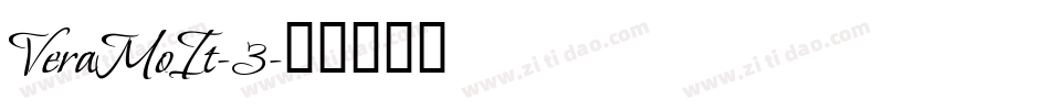 VeraMoIt-3字体转换