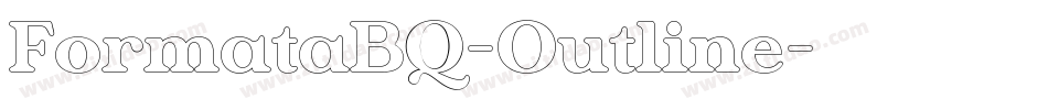 FormataBQ-Outline字体转换