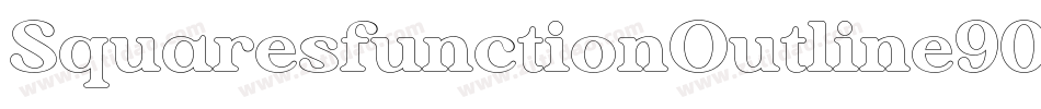 SquaresfunctionOutline90-2OOxW字体转换 SquaresfunctionOutline90-2OOxW字体转换