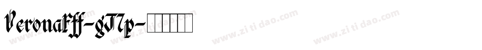 VeronaFff-gJ7p字体转换
