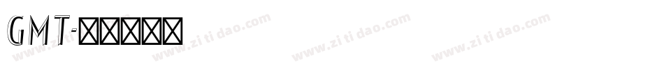 GMT字体转换