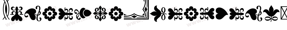 BotanicaOrnaments-Regular字体转换