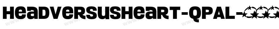 HeadVersusHeart-qpAl字体转换