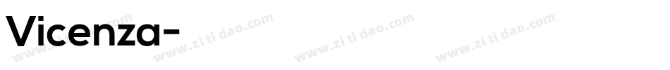 Vicenza字体转换