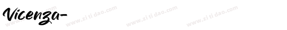 Vicenza字体转换