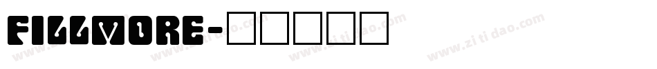 Fillmore字体转换