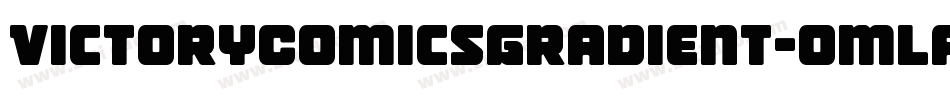 VictoryComicsGradient-omLa字体转换