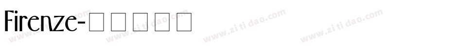 Firenze字体转换