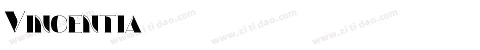 Vincentia字体转换