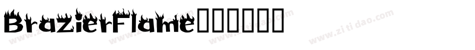BrazierFlame字体转换