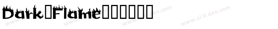 Dark_Flame字体转换