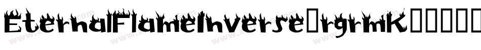 EternalFlameInverse-rgrmK字体转换