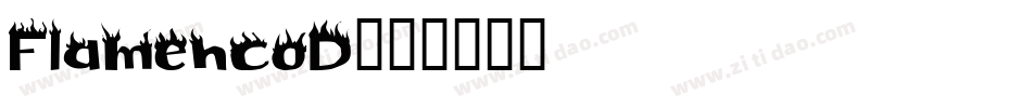 FlamencoD字体转换