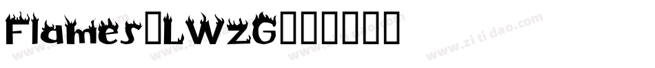 Flames-LWzG字体转换