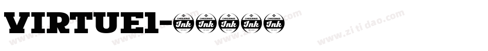 VIRTUE1字体转换