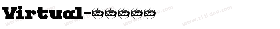 Virtual字体转换