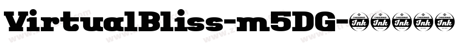 VirtualBliss-m5DG字体转换
