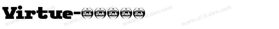 Virtue字体转换