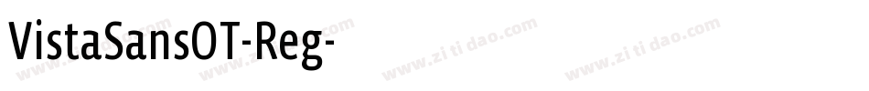 VistaSansOT-Reg字体转换