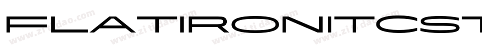 FlatironITCStd字体转换