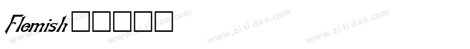 Flemish字体转换