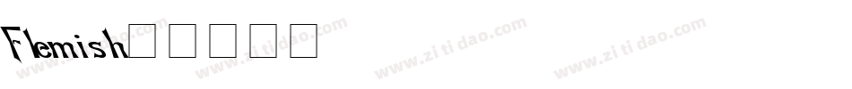 Flemish字体转换
