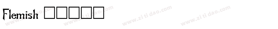Flemish字体转换