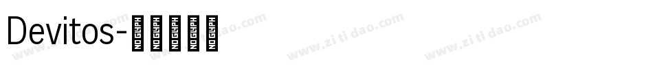 Devitos字体转换