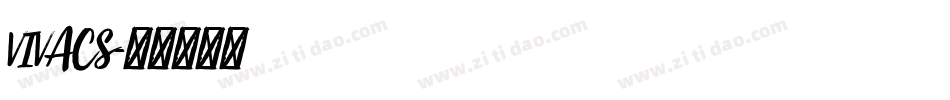 VIVACS字体转换