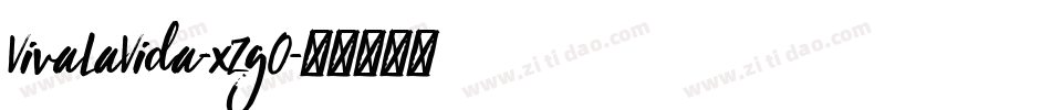 VivaLaVida-xZg0字体转换