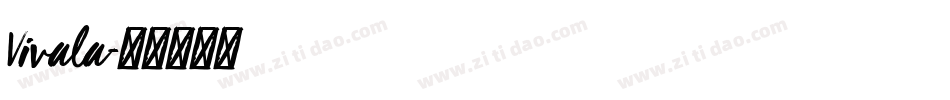 Vivala字体转换