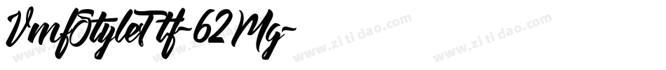 VmfStyleTtf-62Mg字体转换