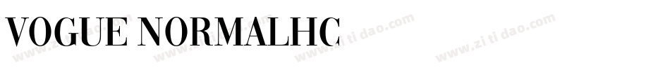 Vogue-NormalHC字体转换