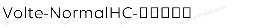 Volte-NormalHC字体转换