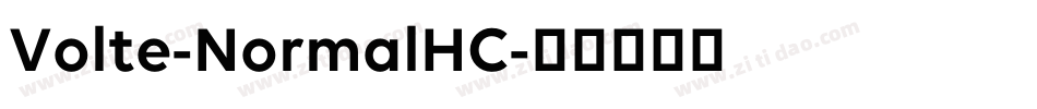 Volte-NormalHC字体转换